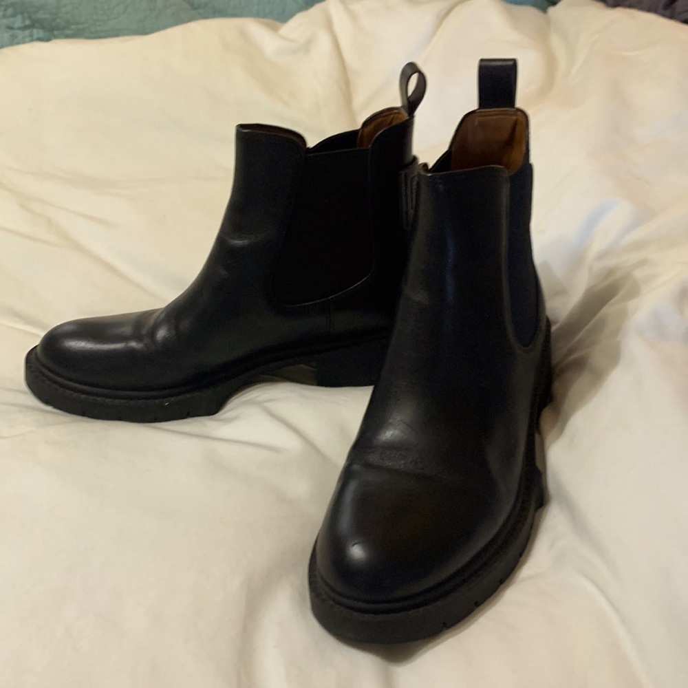 Lyden leather bootie